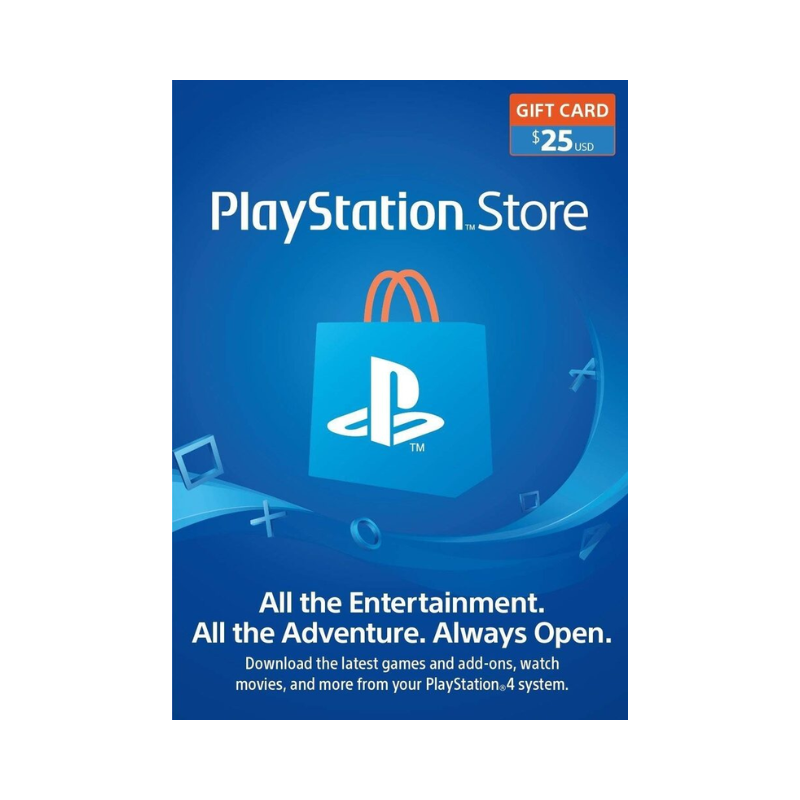 PSN  Store Playstation Network US 25$